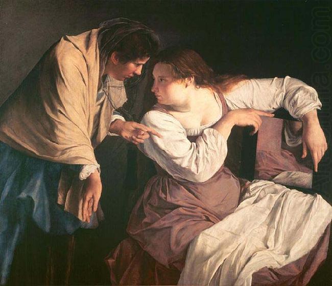 Orazio Gentileschi Martha tadelt ihre Schwester Maria china oil painting image